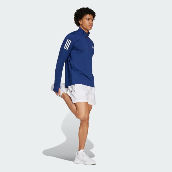 adidas Own the Run Half-Zip Track Top - Blue | Free Shipping adidas Own the Run Half-Zip Track Top - Blue | Free Shipping