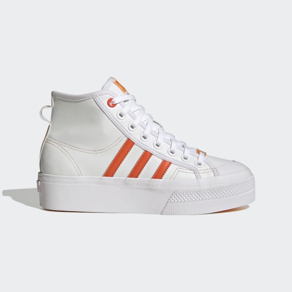 adidas Tenis Nizza Platform Mid Veganos Blanco adidas Colombia