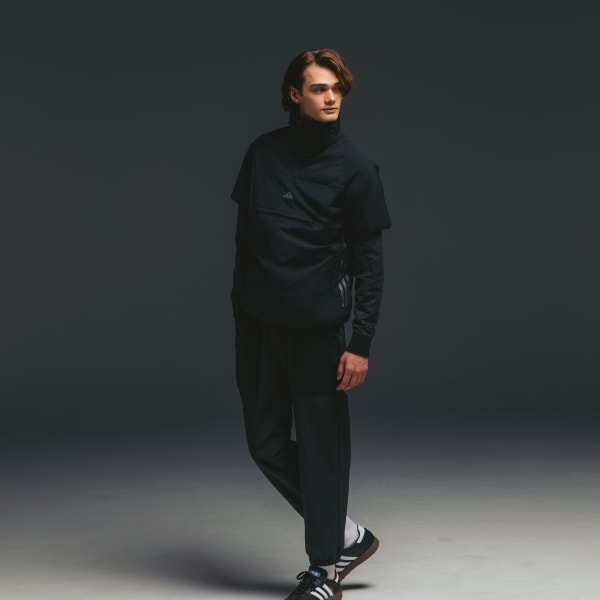 アディダス 【ゴルフ】撥水 アノラック ハイネック 半袖ダウン