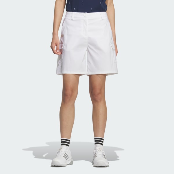 ホワイト カーゴショーツ