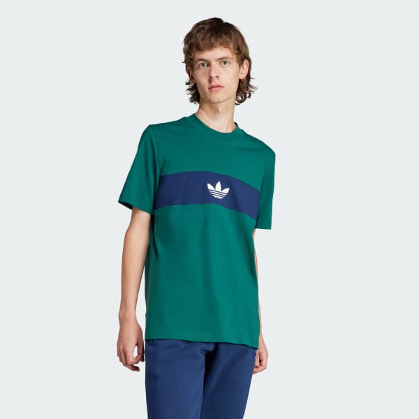 Adidas t shirt groen outlet