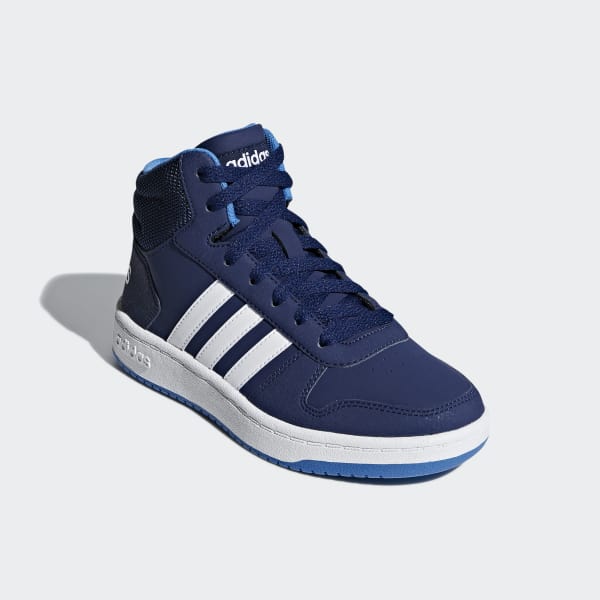 hoops 2.0 mid shoes blue