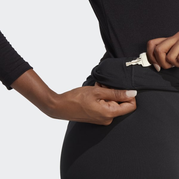 Preto Leggings Training Essentials 7/8 de cintura alta