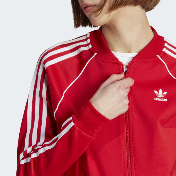 Jogging adidas hotsell sst rouge