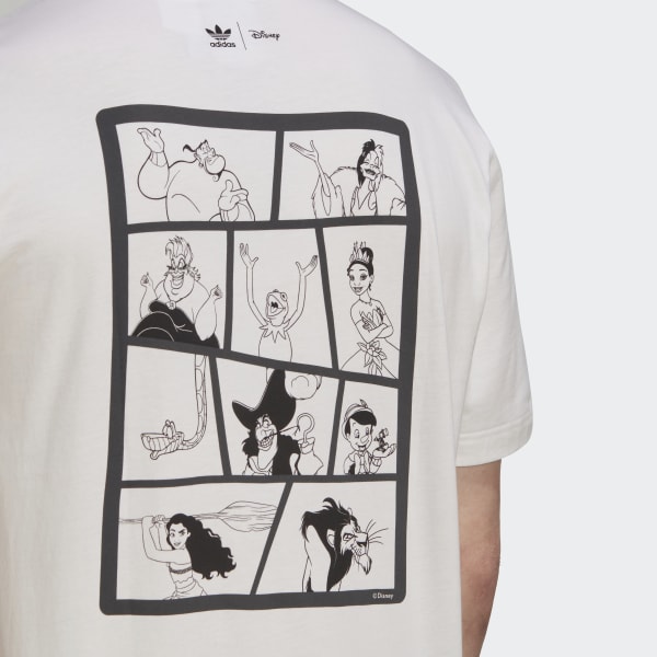 Hvit Disney Graphic Short Sleeve T-skjorte BXJ22