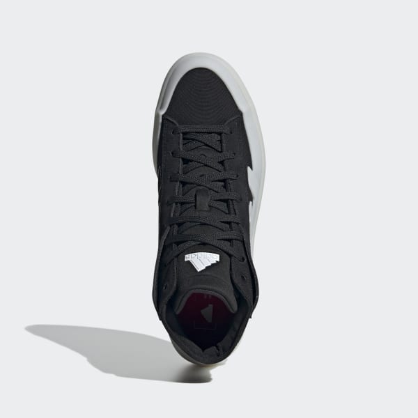 Czerń ZNSORED Lifestyle Skateboarding Sportswear Mid-Cut Shoes