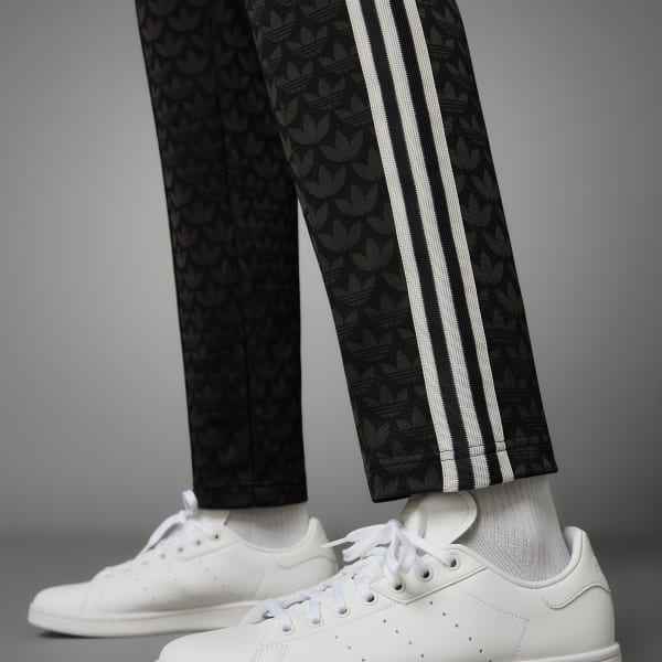adidas Adicolor 70s Monogram Track Pants - Black | Men's Lifestyle | adidas  US