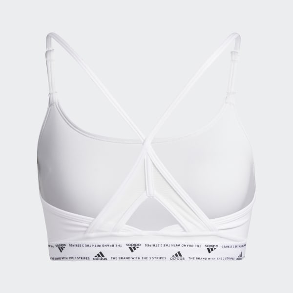 Λευκό Aeroreact Training Light-Support Bra DM440