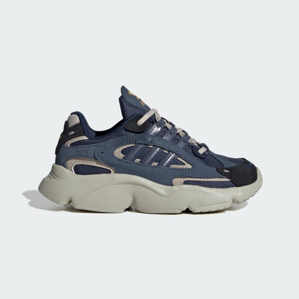 adidas OZMILLEN Elastic Lace Shoes Kids Blue Free Shipping with adiClub adidas US