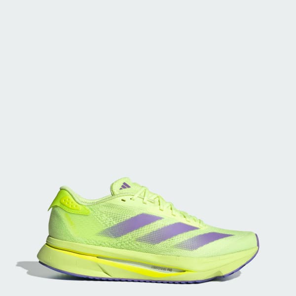 Yellow Adizero SL2 Running Shoes