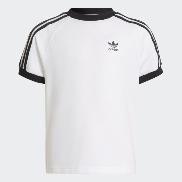 Adidas Originals - Tee Shirt A Bandes 3 Stripes GN3494 Blanc