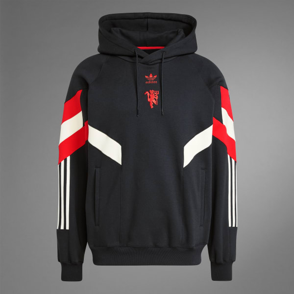 adidas Manchester United Originals Hoodie Schwarz adidas Deutschland