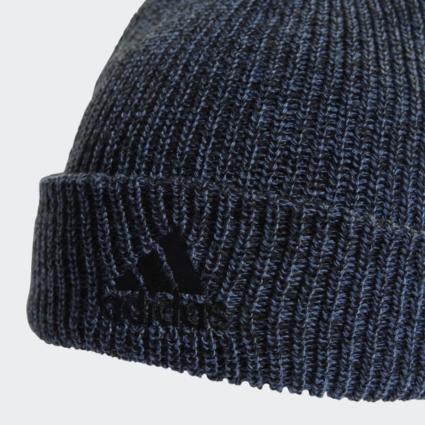 Blau Mélange Mütze