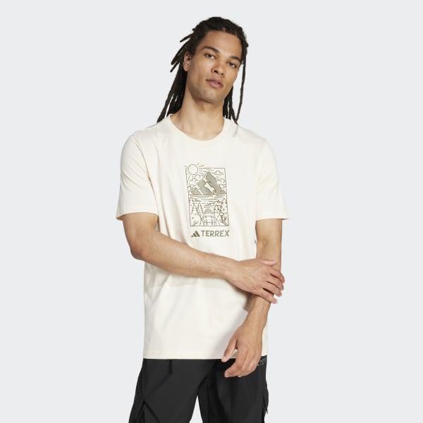 Tシャツ・カットソー adidas TERREX Graphic Tee JN4267 Adairs TERREX Graphic Tee JN4267 adidas Terrex Graphic T