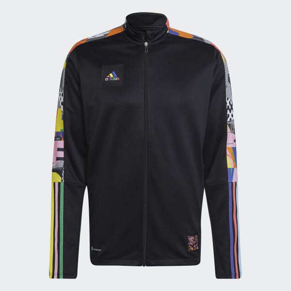 Negro Campera Deportiva Tiro Pride