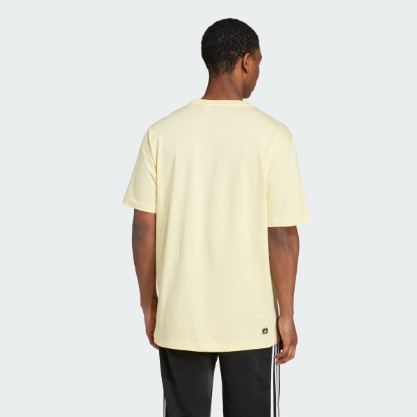 Yellow Remoji Pocket Graphic T-Shirt