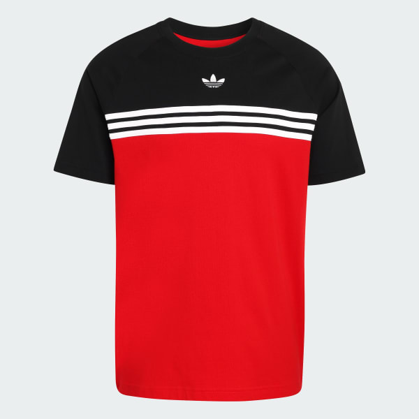 Kirmizi CHEST STRIPES TİŞÖRT