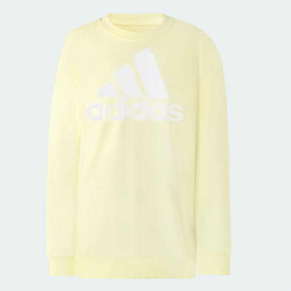 Amarillo Polera Essentials Logo Extra Grande