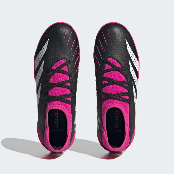 Svart Predator Accuracy.3 Turf Fotballsko