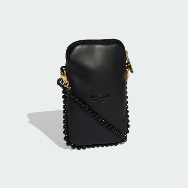 Schwarz FESTIVAL-TASCHE MIT PERLEN