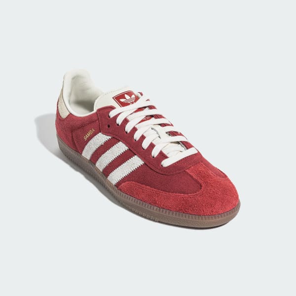 Red samba top