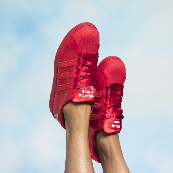 red adidas for girls