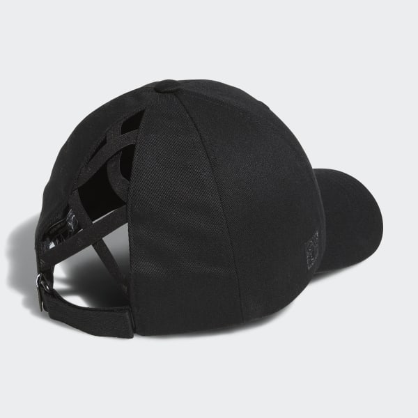 Black Criscross Golf Cap