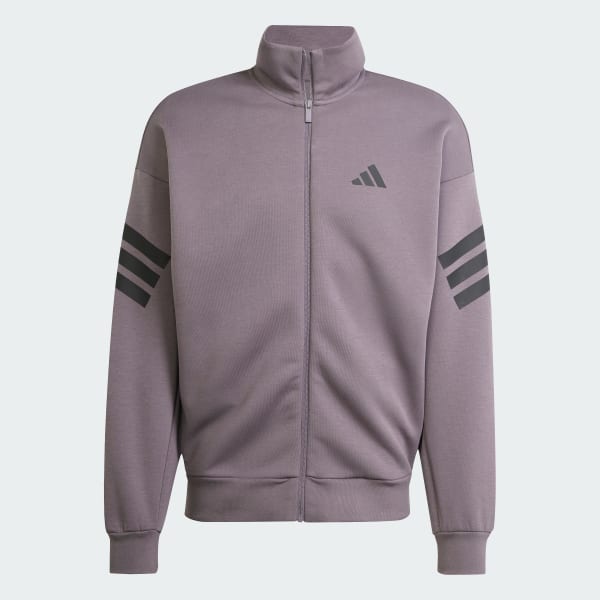 Abu-abu Track Jacket Woven Future Icons 3-Stripes