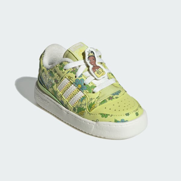 Yellow adidas x Disney Princesses Forum Low Shoes Kids
