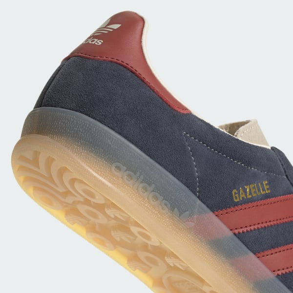 Adidas originals gazelle trainer legend blue / trace scarlet clearance