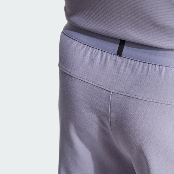 adidas Power 3-Stripes Shorts - Purple | Free Shipping with