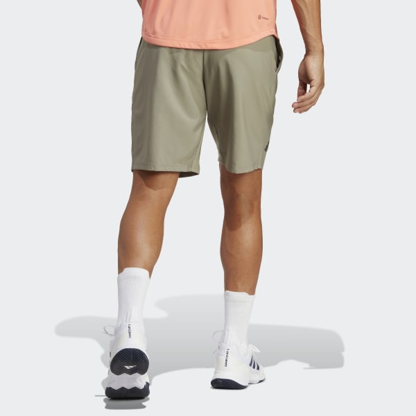 zelená Šortky Club 3-Stripes Tennis