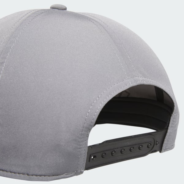Gris Gorra de Golf Performance Crestable