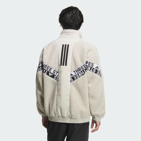 ベージュ ワーディングパック ルーズフィット ジャケット