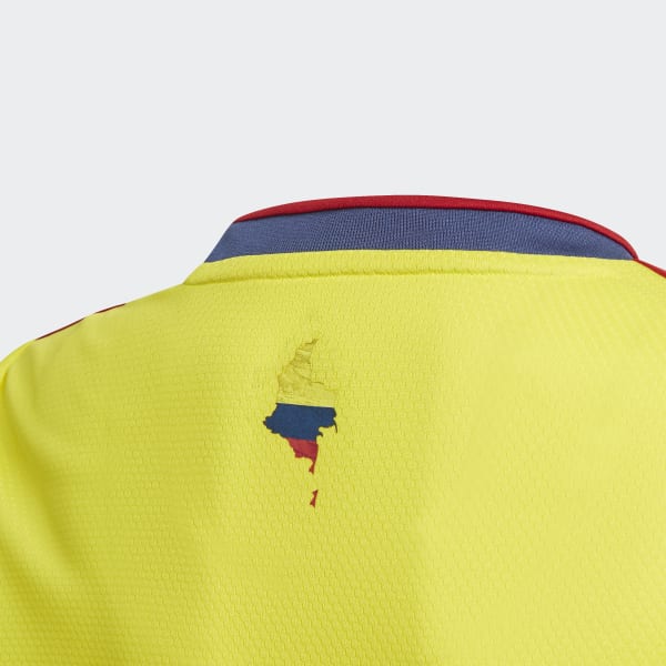 Adidas originals retro colombia football jersey in yellow cd6956 hot sale