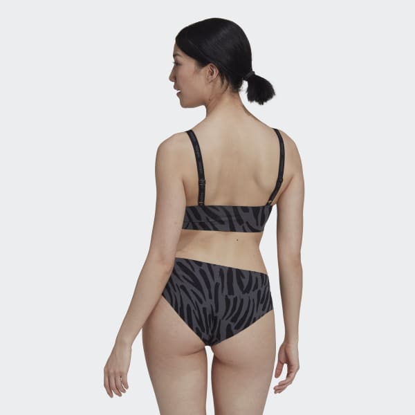 Schwarz Active Micro-Flex Scoop Lounge Bralette HPO55