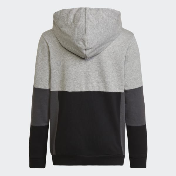 Γκρι Colourblock Hoodie