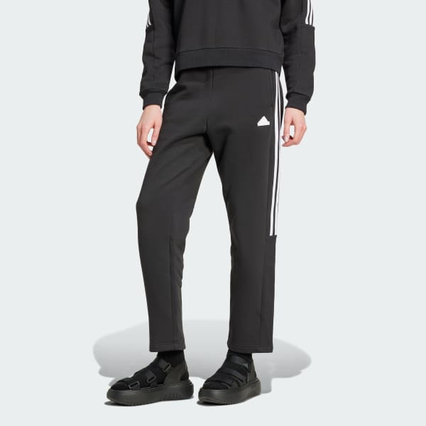 Mens black adidas fleece joggers outlet