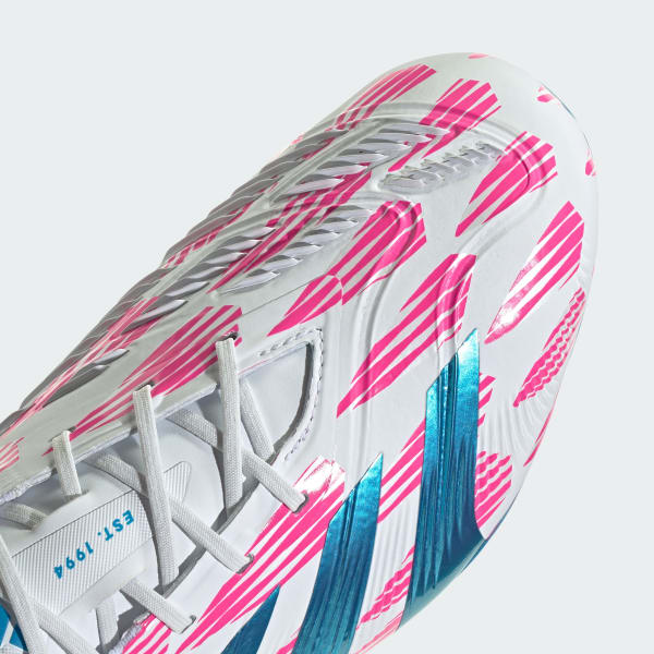 adidas Predator Elite Firm Ground Soccer Cleats - White adidas Predator Elite Firm Ground Soccer Cleats - White