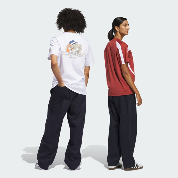 adidas 3-Stripes Skate Chinos - Blue | Free Shipping with