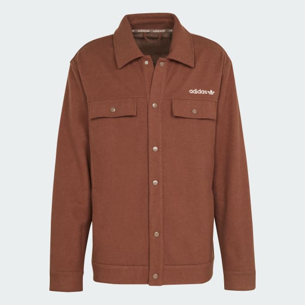 Brun Premium Overshirt skjortejakke