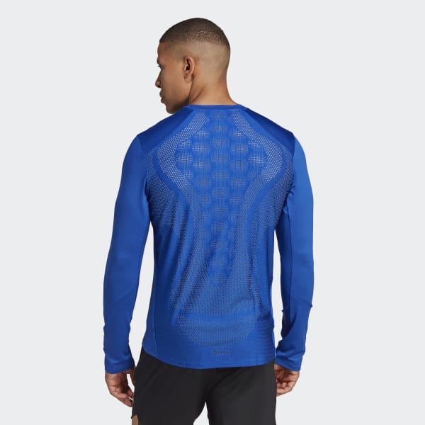 modrá Tričko HIIT Long Sleeve Training DG887
