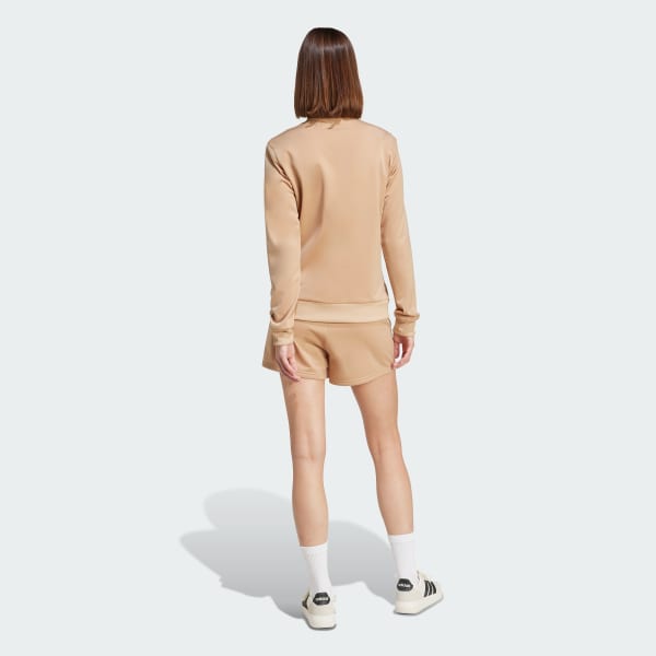 Marrom Conjunto Shorts Essentials Linear