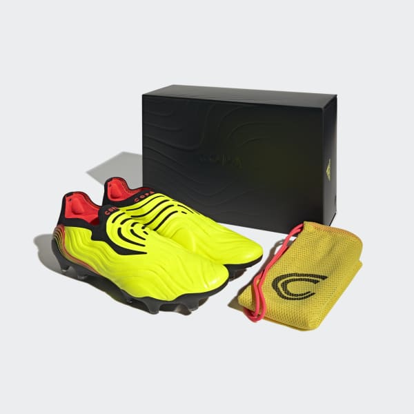Gul Copa Sense+ Firm Ground støvler