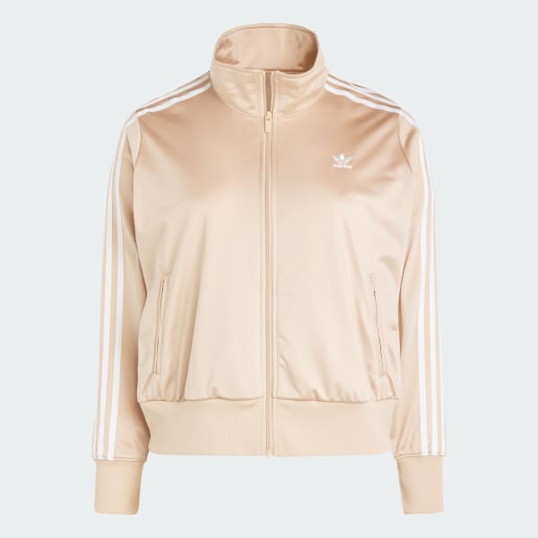 adidas Adicolor Classics Firebird Track Top Plus Size Beige Free Shipping with adiClub adidas US