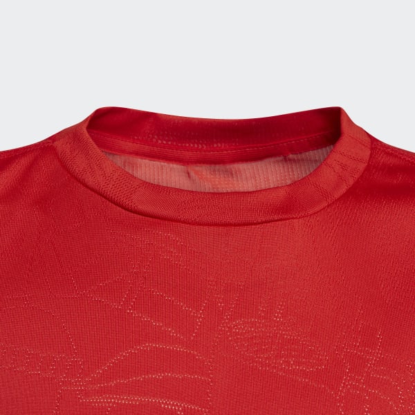 Vermelho T-shirt Play adidas x LEGO® RW225