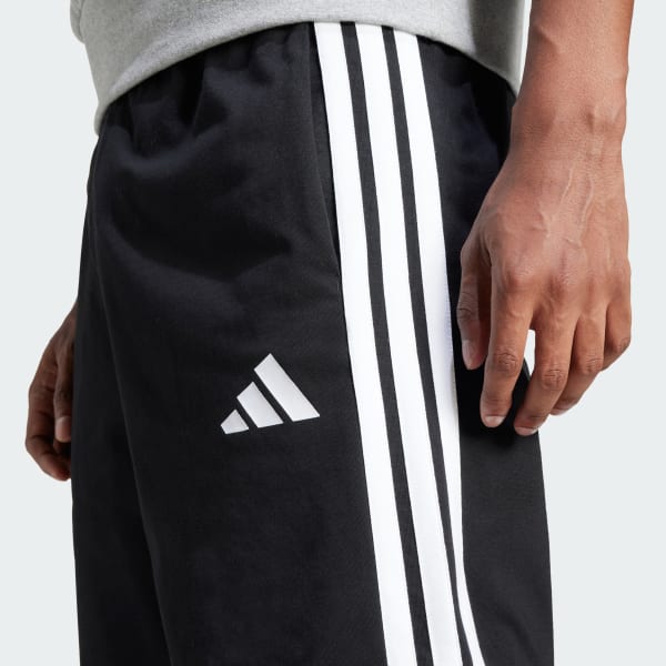 adidas Essential 3 Stripes Single Jersey Shorts 10 Inch Black adidas Philippines