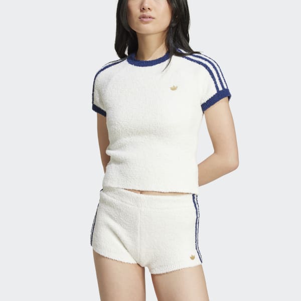 adidas プレミアムフルファッションドニットショートパンツ adidas プレミアムフルファッションドニットショートパンツ