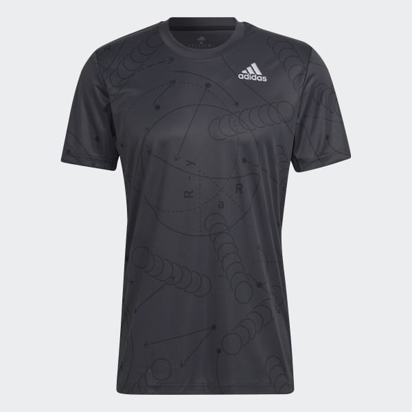 Grijs Club Graphic Tennis T-shirt RF828