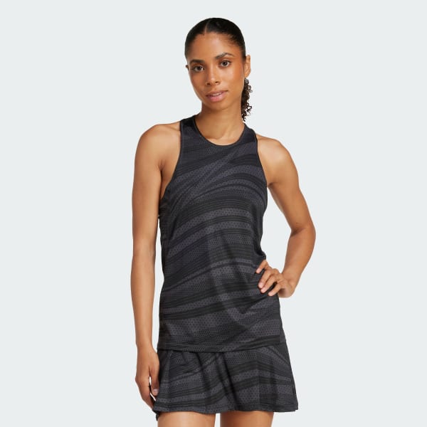 Gris Playera sin mangas Club Tennis Climacool Graphic